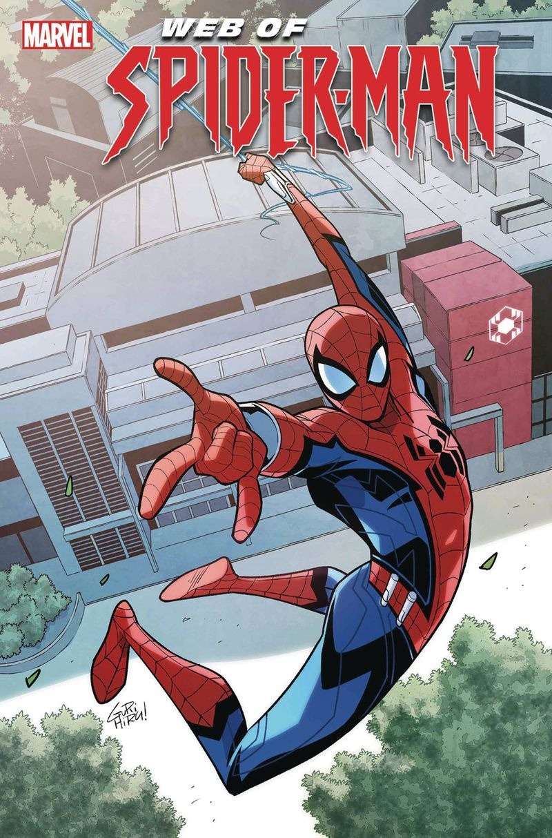 WEB av Spider-Man omslag