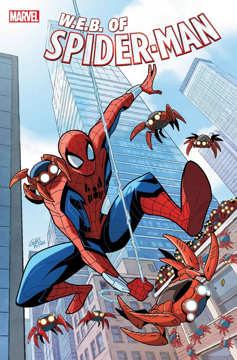 WEB av Spider-Man omslag