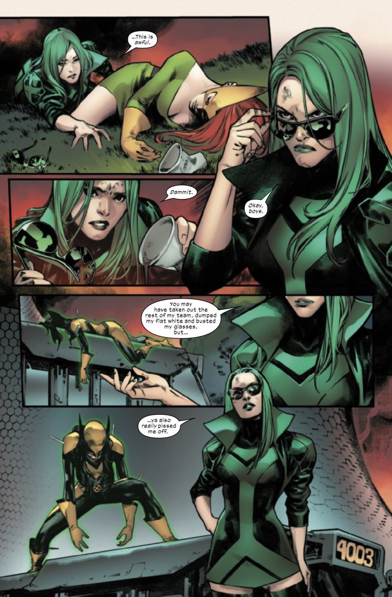 X-Men #5 voorbeeldpagina