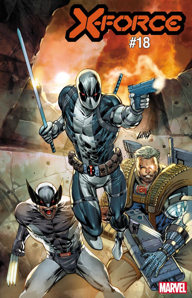 Deadpool 30-årsjubileumsvarianter av Rob Liefeld