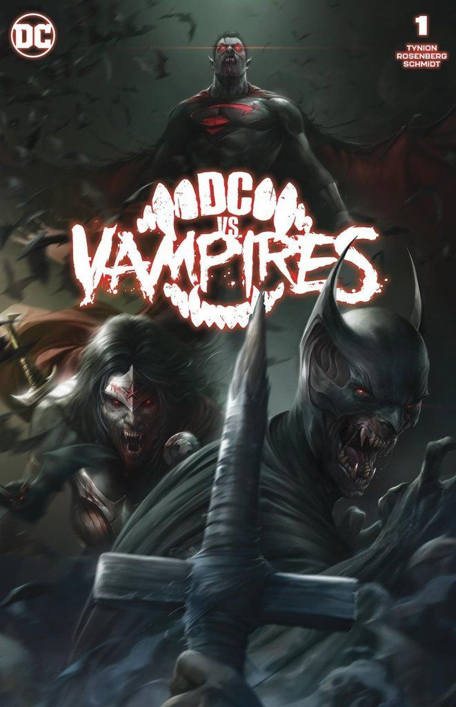 DC vs. Vampires #1 variant omslag