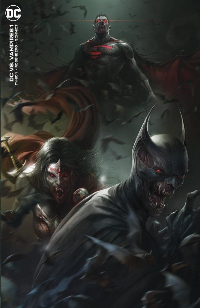 DC vs. Vampires #1 variant omslag
