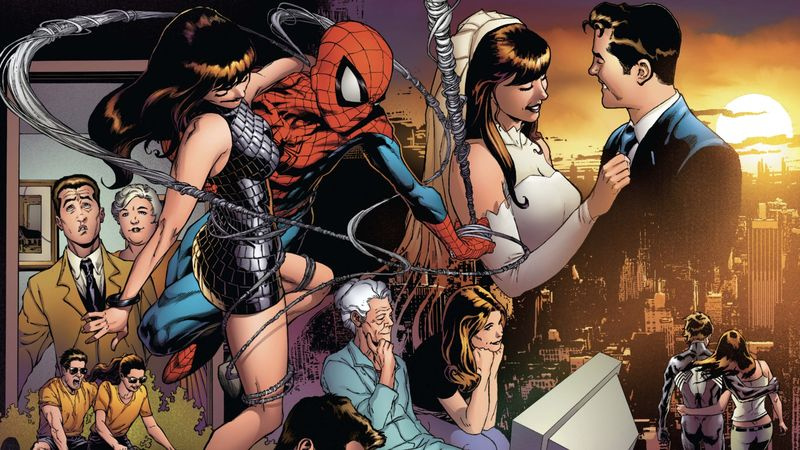 billede fra Spider-Man: One More Day