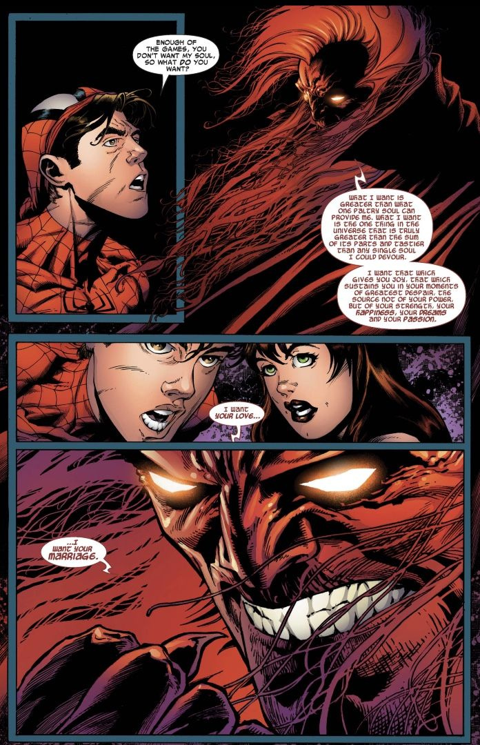 billede fra Spider-Man: One More Day