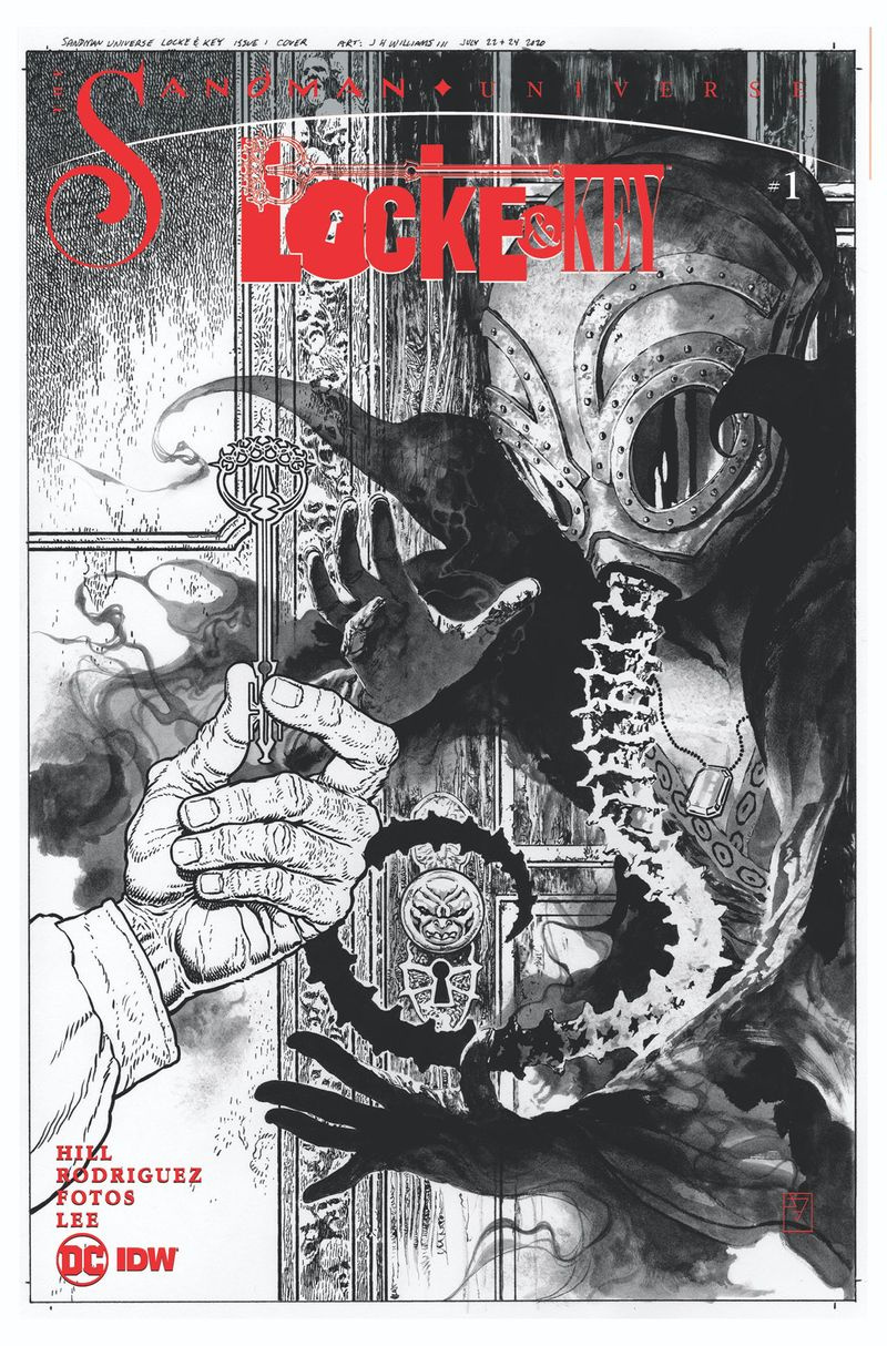 Locke & Key / The Sandman Universe: Hell & Gone #1 omslag
