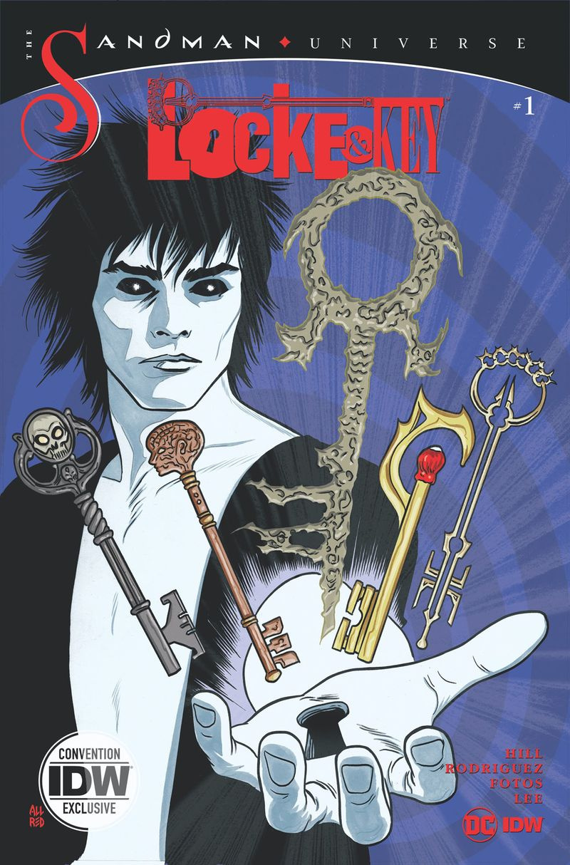Locke & Key / The Sandman Universe: Hell & Gone #1 omslag