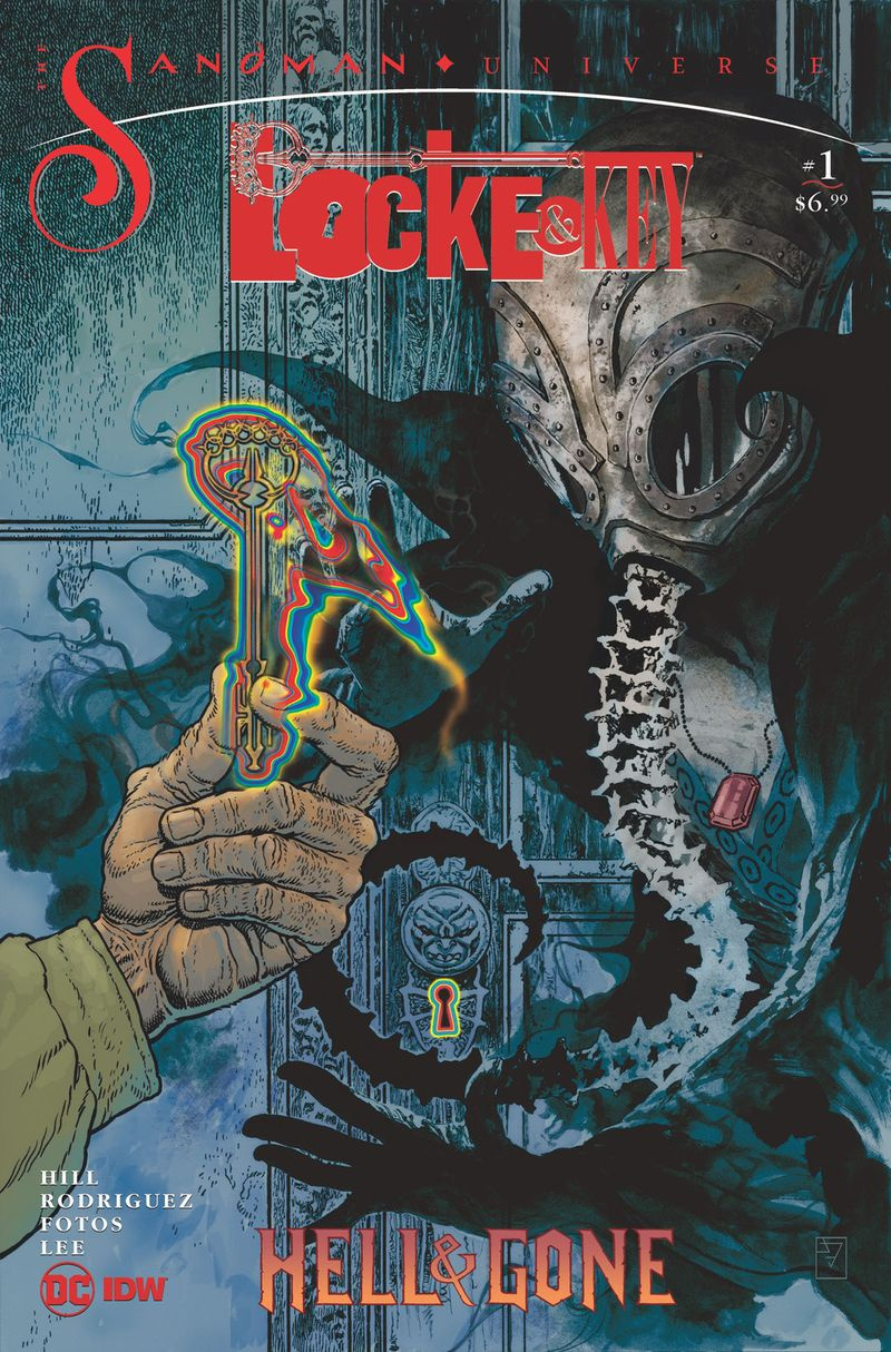 Locke & Key / The Sandman Universe: Hell & Gone #1 omslag