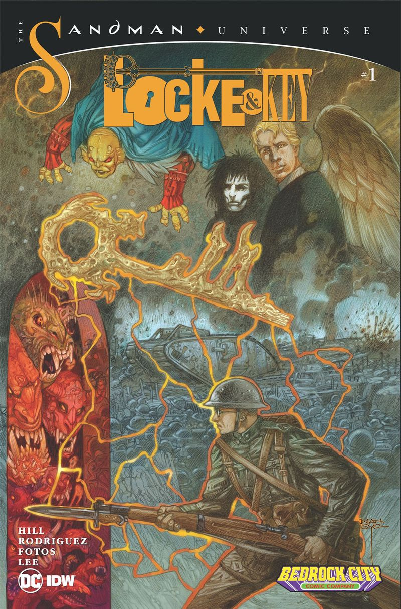Locke & Key / The Sandman Universe: Hell & Gone #1 omslag