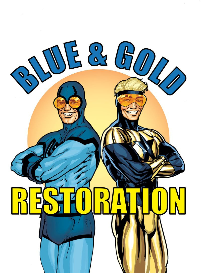 Blauw & Goud #4