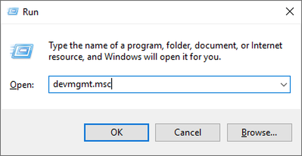 стартирайте Windows Device Manager
