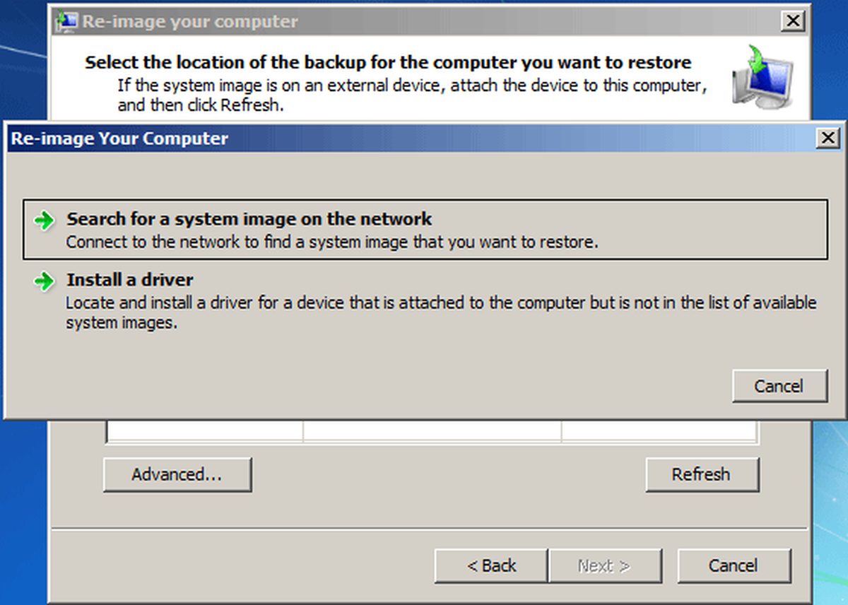 пресъздайте компютъра си Windows 7