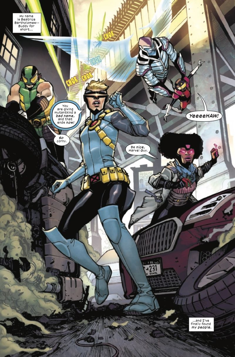 Pagina uit Children of the Atom #1