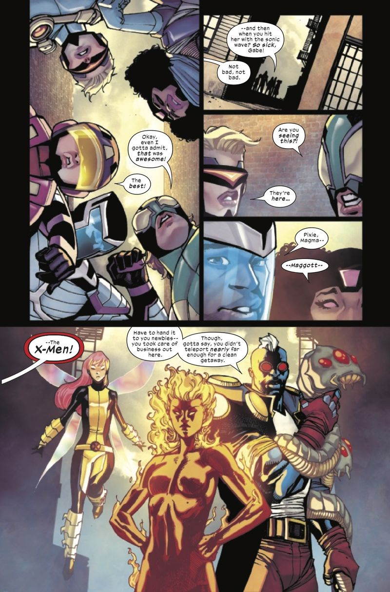 Pagina uit Children of the Atom #1