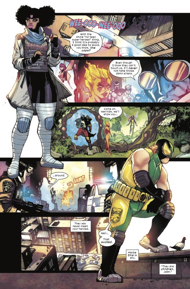 Pagina uit Children of the Atom #1