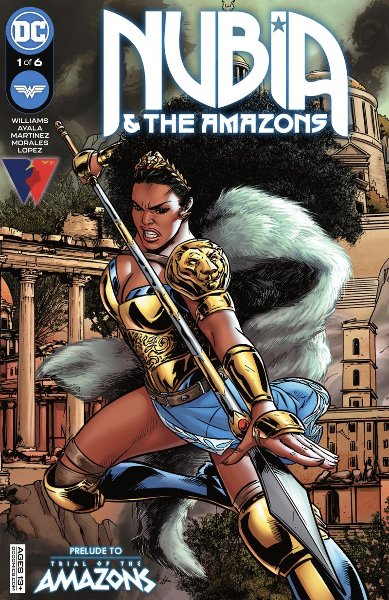 Nubia e le Amazzoni #1 copertina