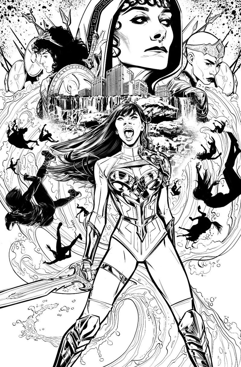Wonder Girl #1 omslag