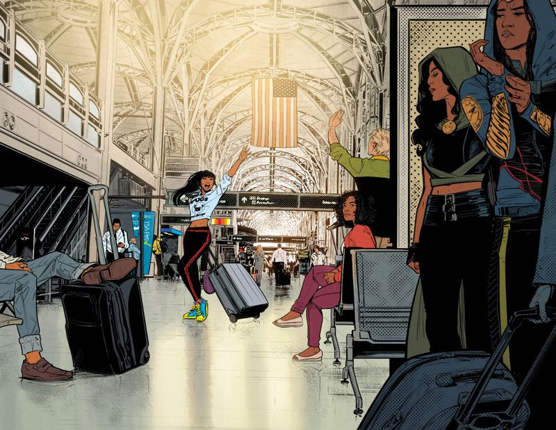Wonder Girl-konst från Infinite Frontier #0