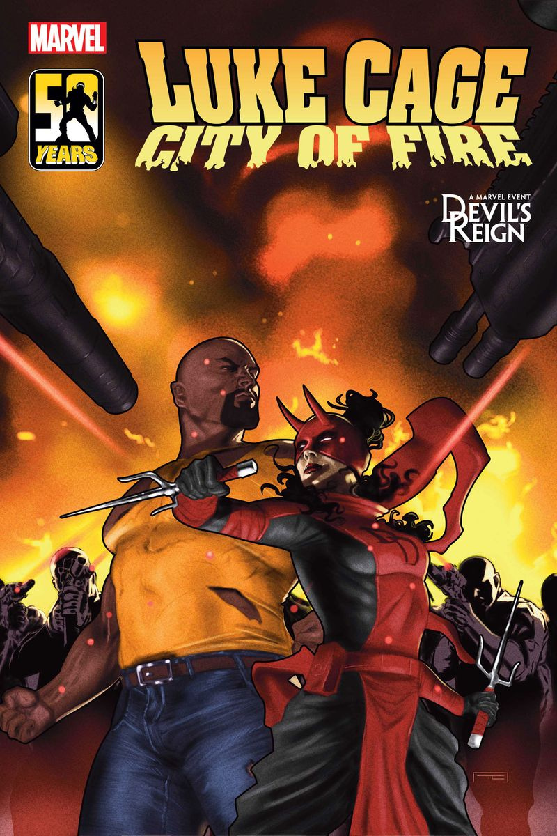 Luke Cage: City of Fire #1 primaire omslag