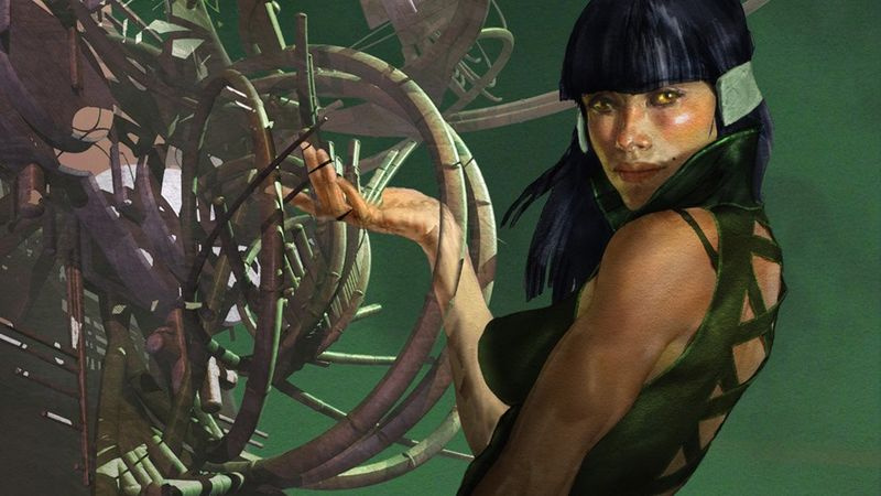 Concept art che mostra i Celestiali nell