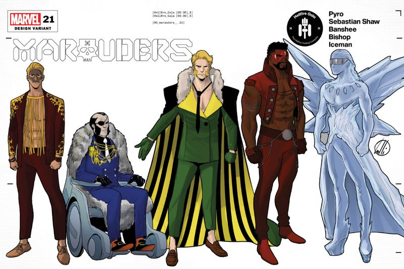 variant hoes voor Marauders #21