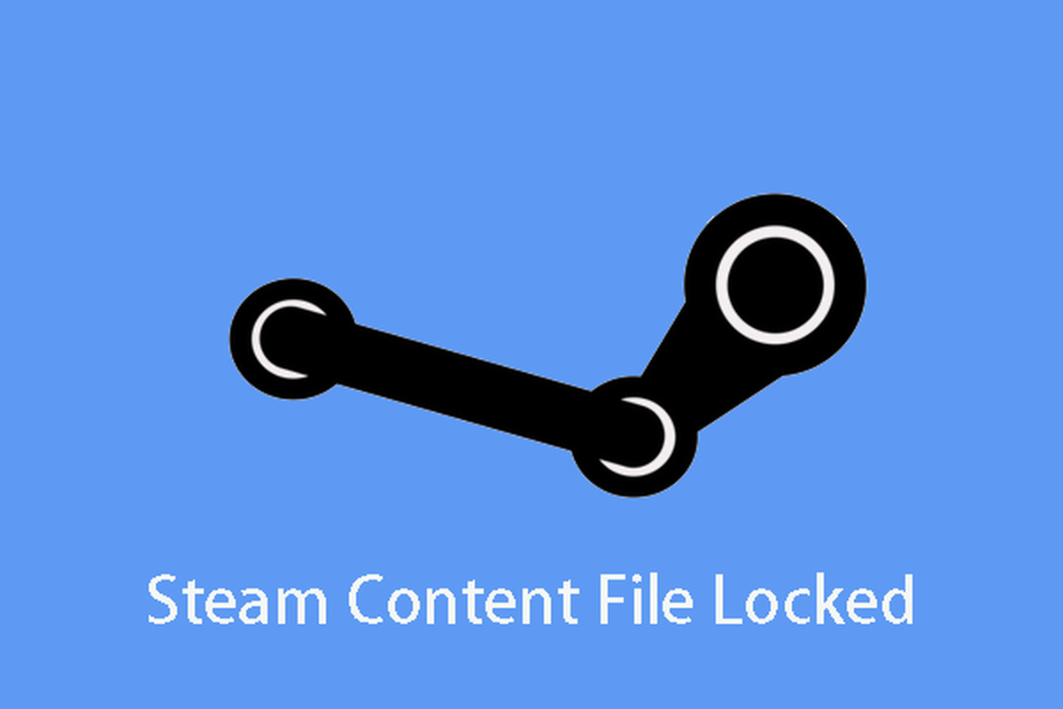 Файлът със съдържанието на Steam е заключен