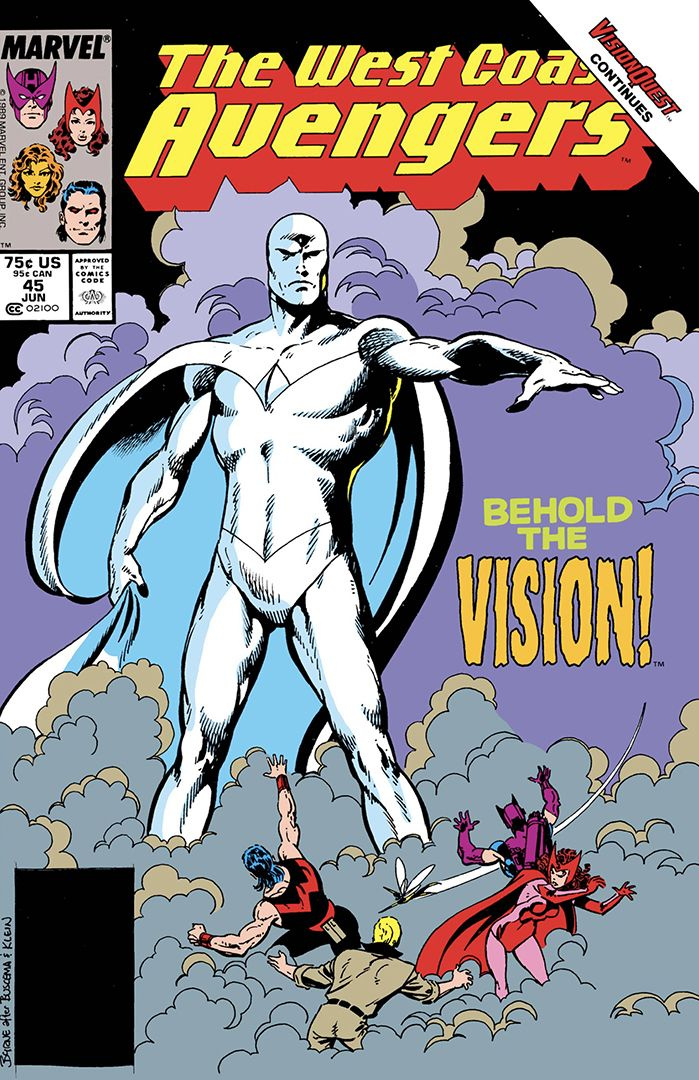 copertina di West Coast Avengers #45