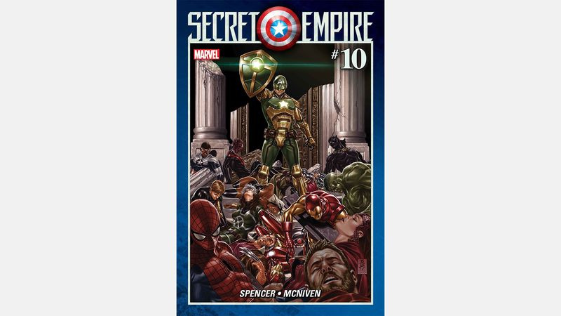 Copertina di Secret Empire #10