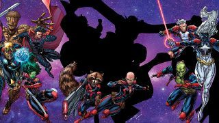 Guardians of the Galaxyn #12, 13 ja 14 toisiinsa lukittavat kannet