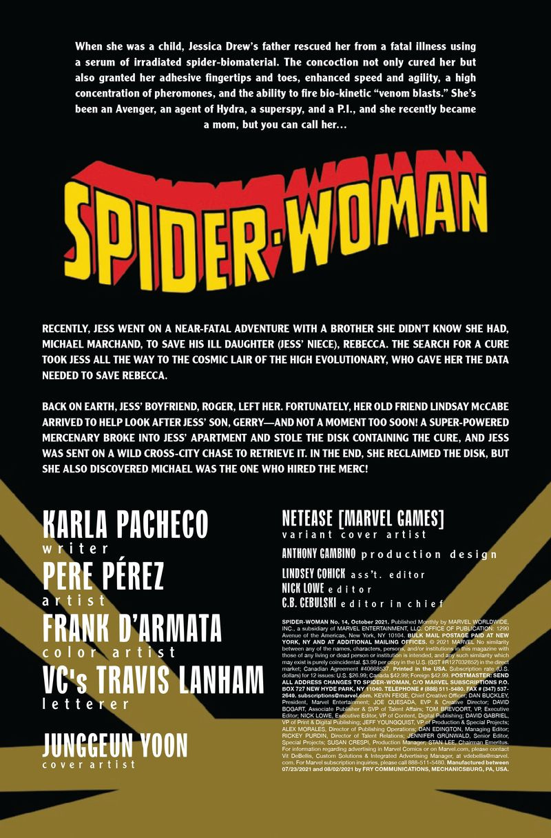 Spider-Woman # 14
