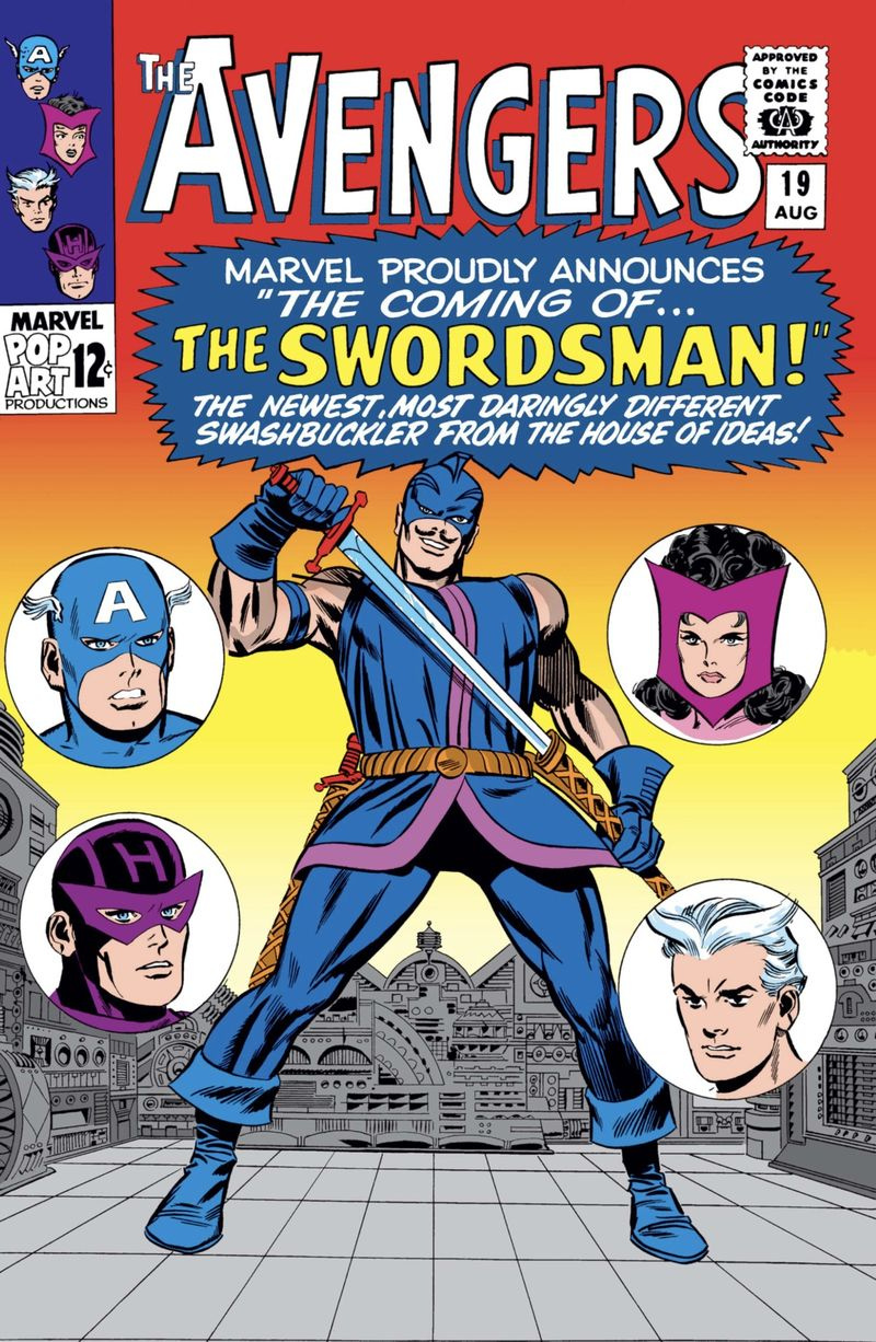 Copertina di Avengers #19