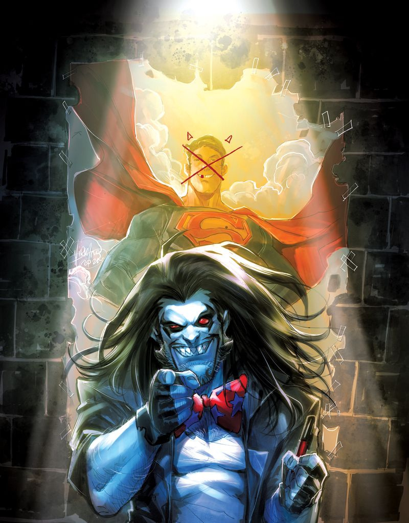Copertina di Superman contro Lobo #2
