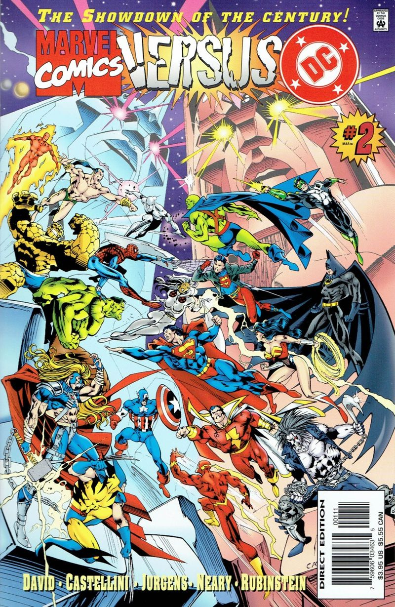 DC Comics vs Marvel Comics