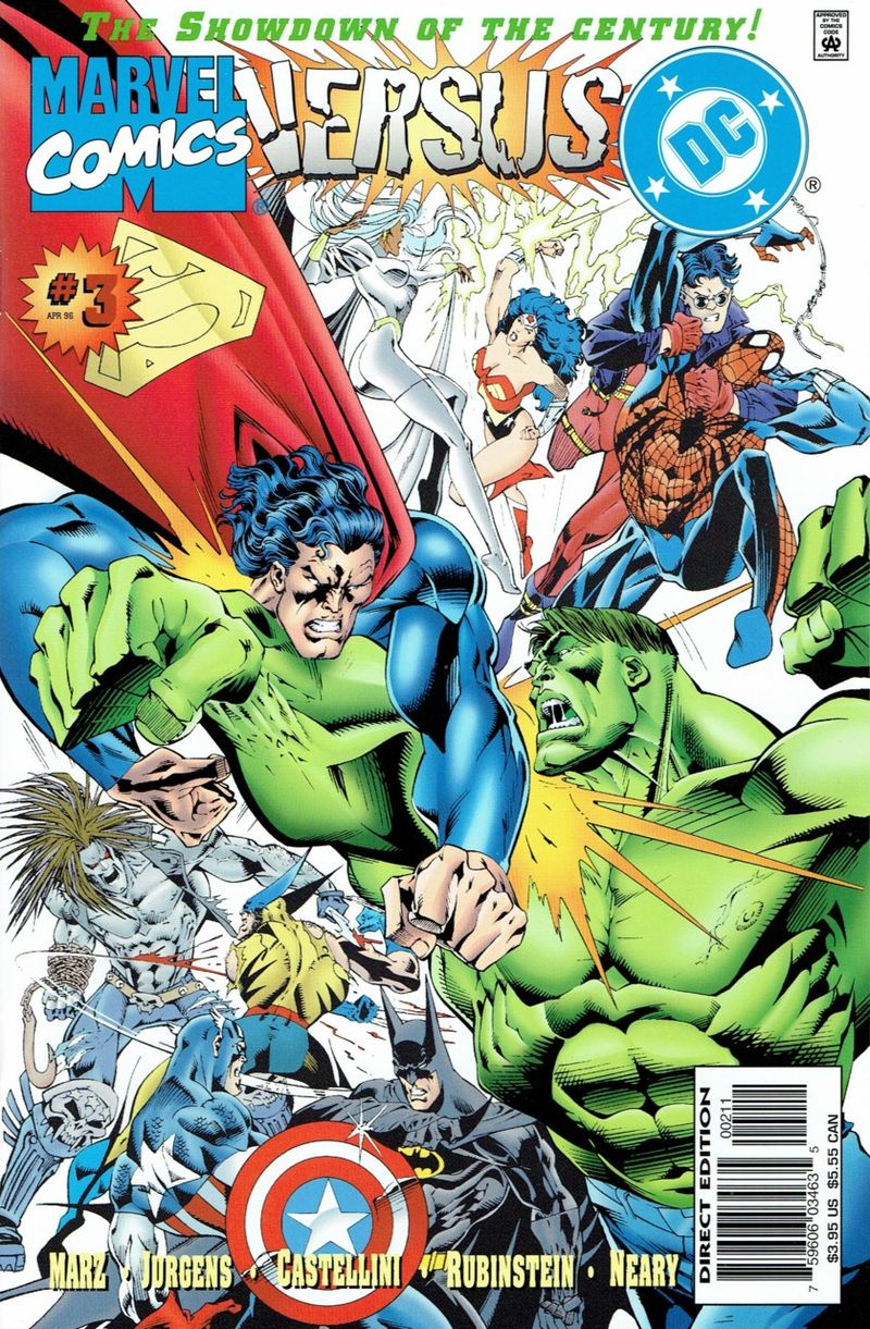 DC Comics vs Marvel Comics