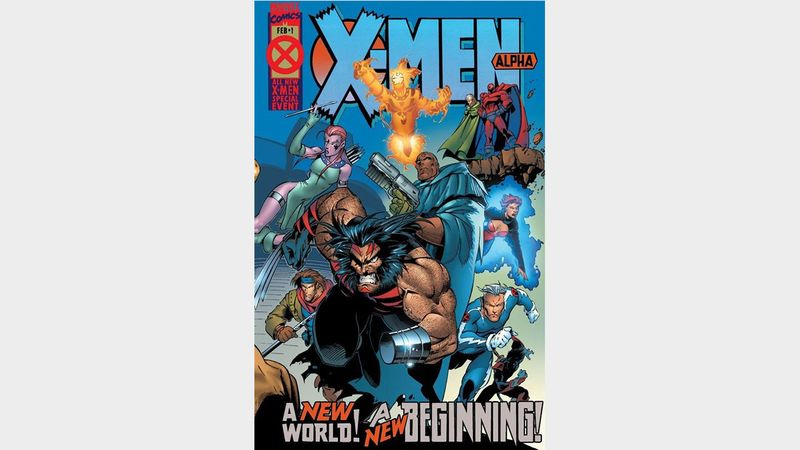 X-Men Alpha #1 omslag