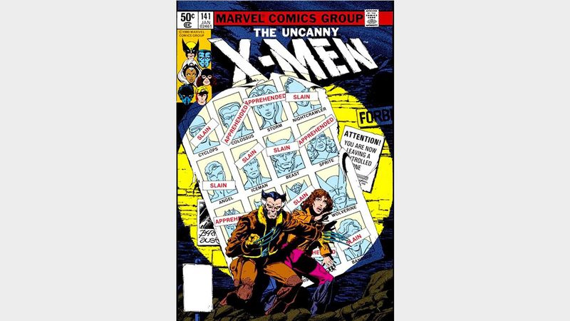 Uncanny X-Men #141 omslag