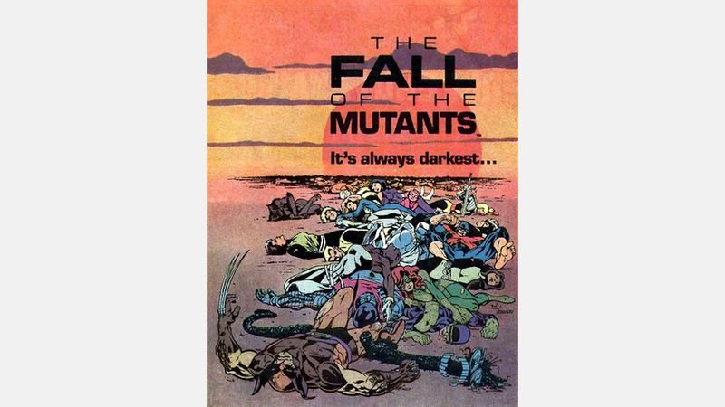 Fall of the Mutants annons