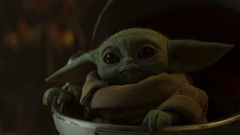 Baby Yoda elokuvassa The Mandalorian