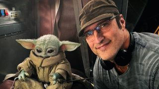 Robert Rodriguez sul set di The Mandalorian