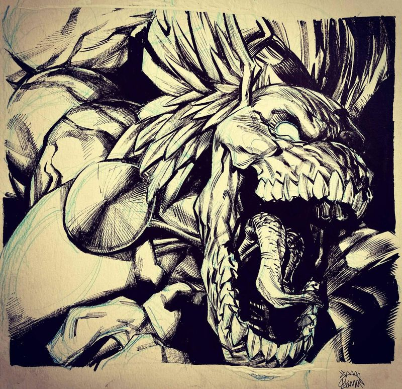 Beta Ray Bill #1 variant dekking