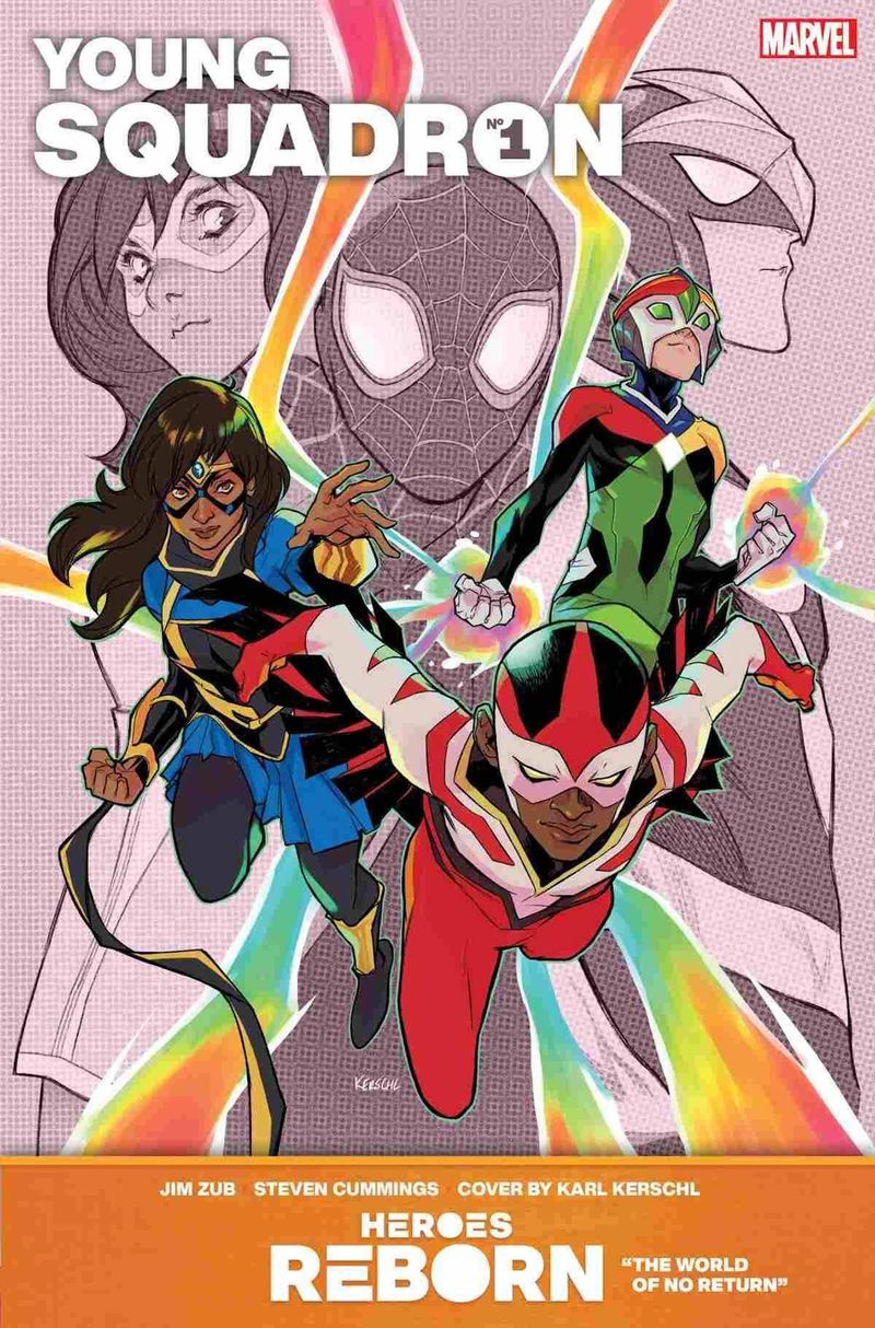 Heroes Reborn: Young Squadron #1 kunst