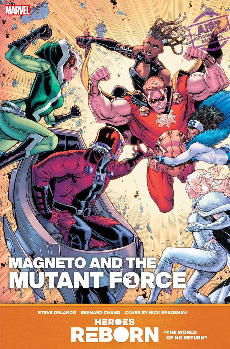 Heroes Reborn: Magneto and the Mutant Force #1 kunst