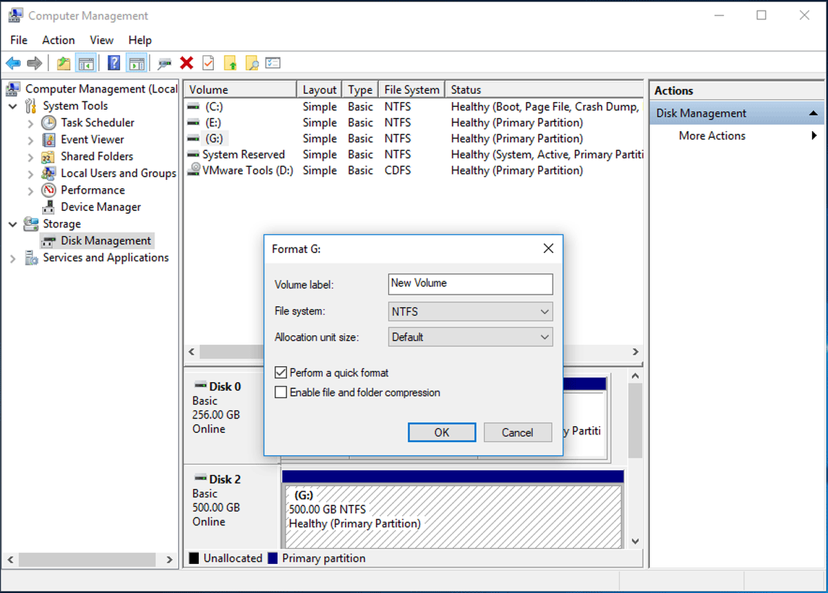 vormindage Windowsi sektsioon kettahaldusega