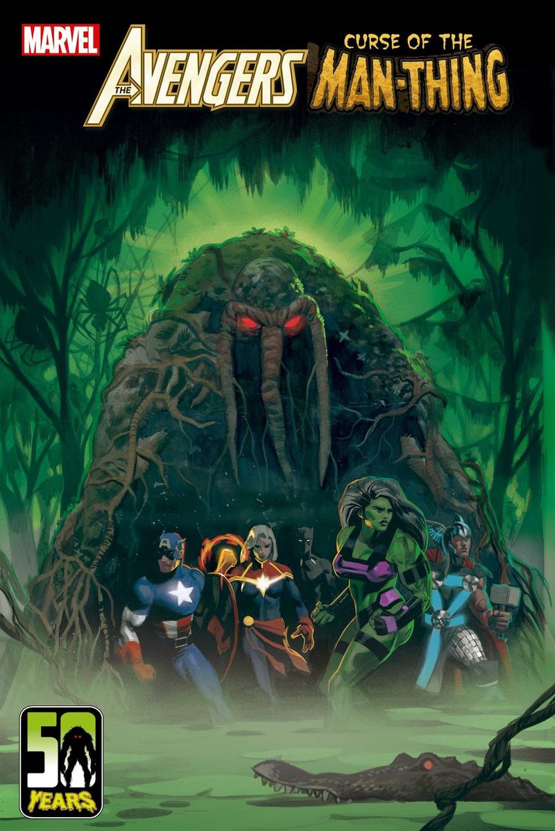 Pagina uit Avengers: Curse of the Man-Thing #1