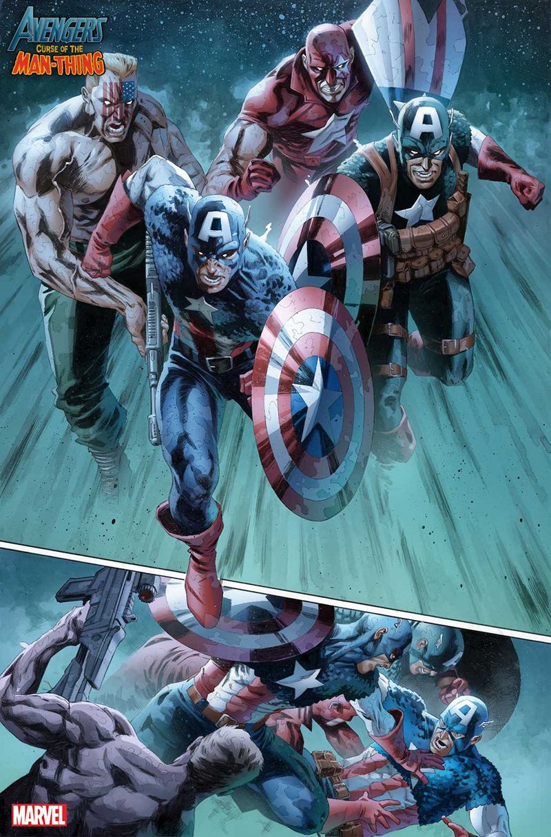 pagina uit Avengers: Curse of the Man-Thing #1