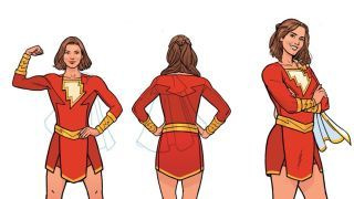 La concept art del nuovo campione di Shazam