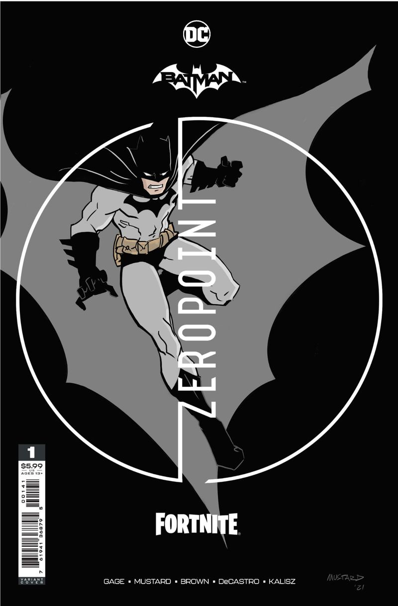 Batman/Fortnite: Zero Point-covers
