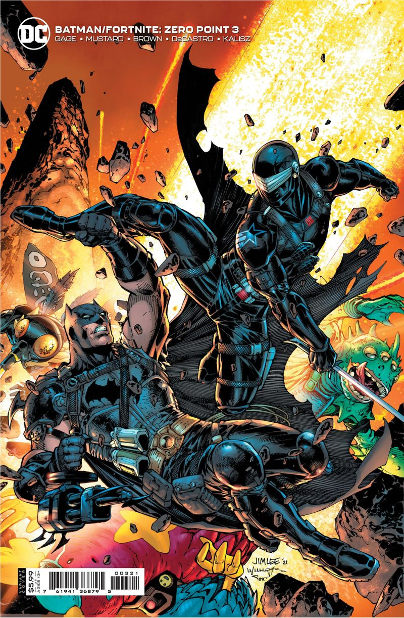 Batman/Fortnite: Zero Point-covers