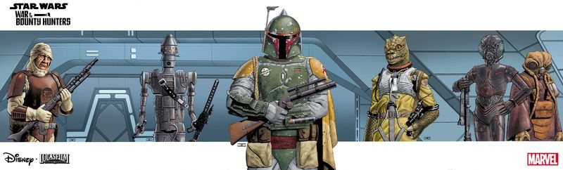 War of the Bounty Hunters John Cassaday variant covers