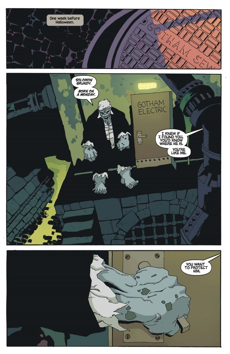 Pagina uit Batman: The Long Halloween Special #1