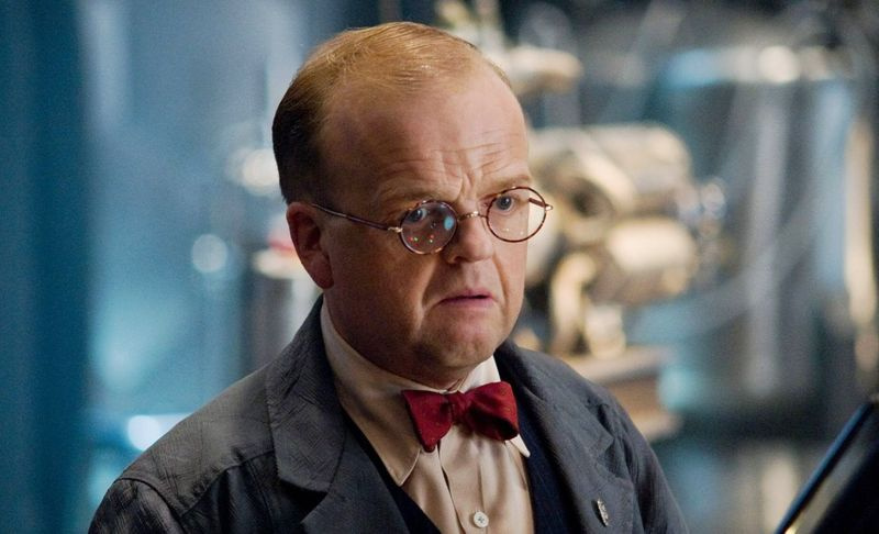 Toby Jones som Arnim Zola i Captain America: The First Avenger